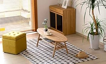 Amazon｜ISSEIKI サーフ センターテーブル 124 (ナチュラル) SURF